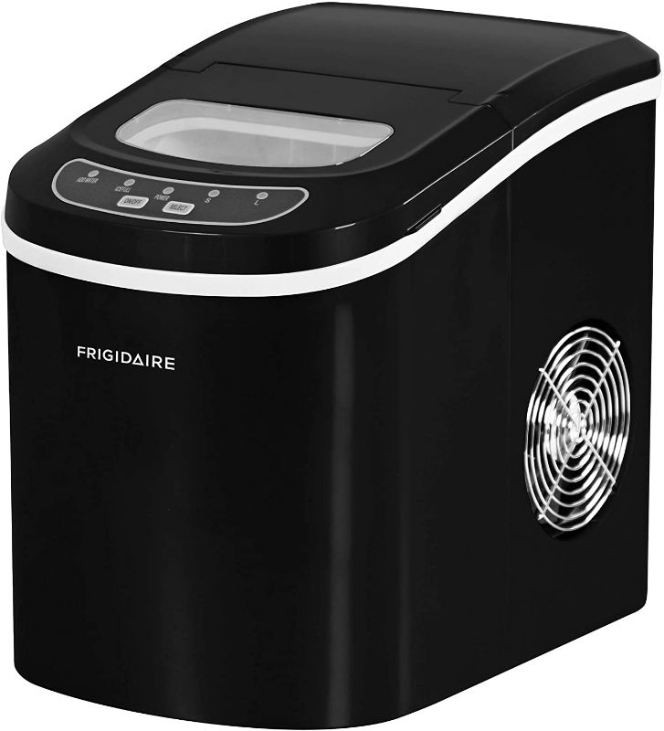 Photo 1 of FRIGIDAIRE EFIC101-BLACK Portable Compact Maker, 26 lb per Day, Ice Making Machine, Black