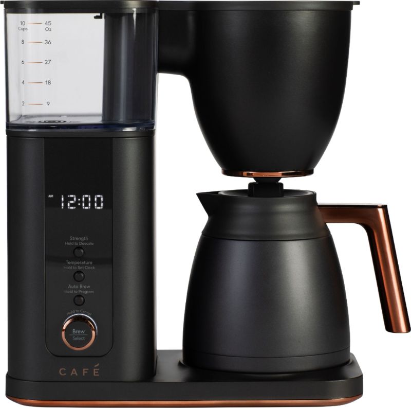 Photo 1 of Café - Smart Drip 10-Cup Coffee Maker with WiFi - Matte Black
