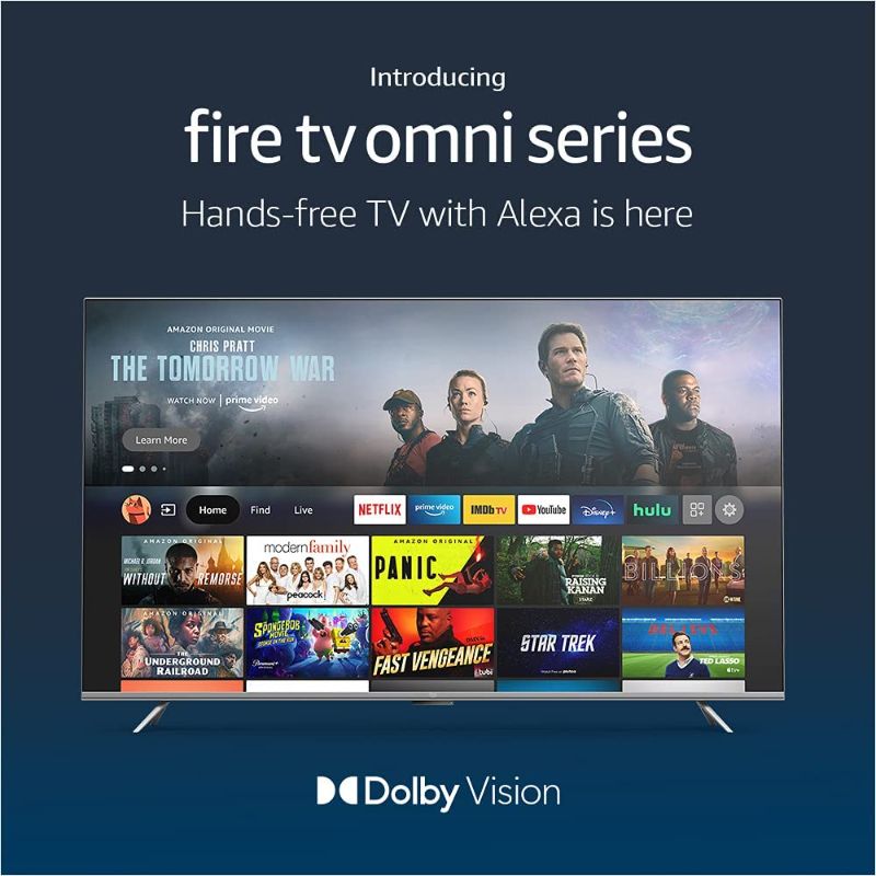 Photo 1 of Introducing Amazon Fire TV 65" Omni Series 4K UHD smart TV with Dolby Vision, hands-free with Alexa