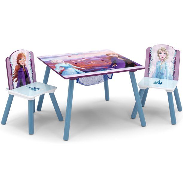 Photo 1 of Disney Frozen II Table and Chair Set with Storage by Delta Children
