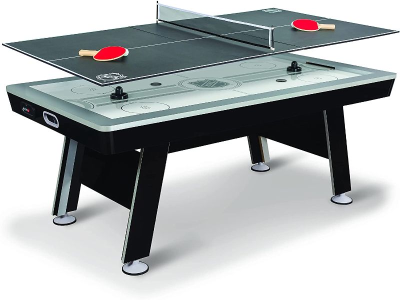 Photo 1 of EastPoint Sports NHL Air Hockey Table with Table Tennis Top, 80 Inch (1-1-34333-DS)
