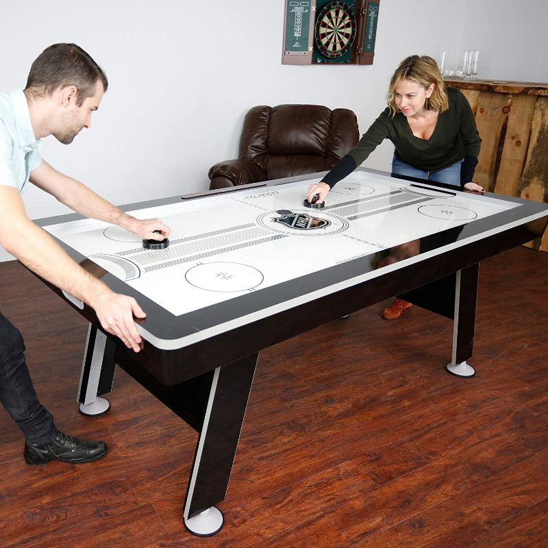 Photo 2 of EastPoint Sports NHL Air Hockey Table with Table Tennis Top, 80 Inch (1-1-34333-DS)
