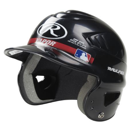 Photo 1 of Rawlings Vapor Coolflo Youth Tball Batting Helmet, Black
