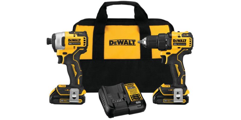 Photo 1 of 20V MAX* XR® BRUSHLESS CORDLESS COMPACT DRILL / DRIVER AND IMPACT DRIVER COMBO KIT