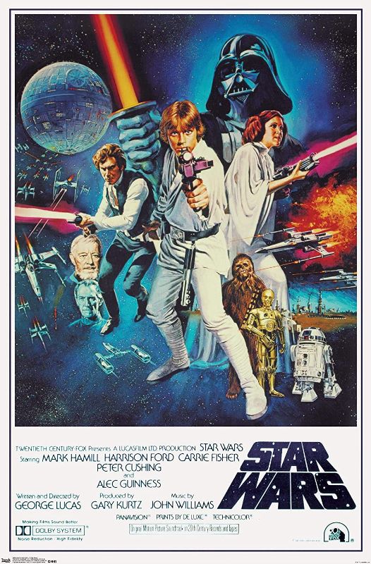 Photo 1 of Trends International Star Wars IV One sheet Collector's Edition Wall Poster 24" x 36"
