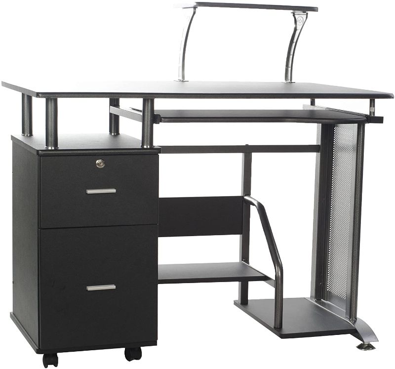 Photo 1 of OneSpace Rothmin Computer Desk with Storage Cabinet
