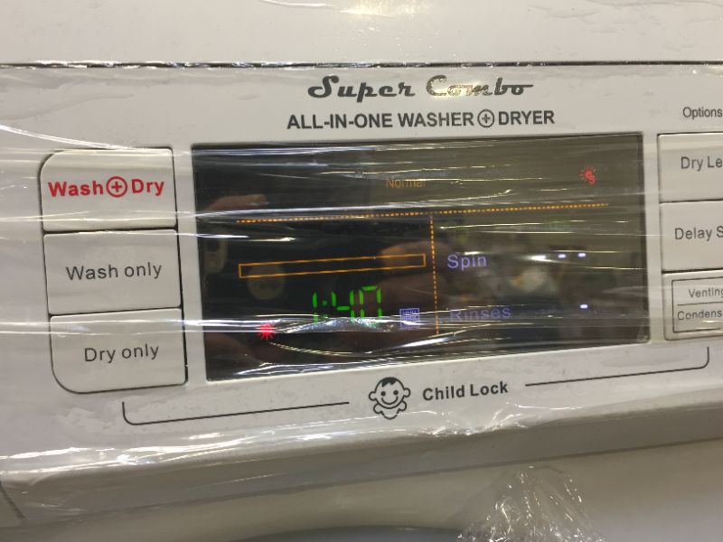 Photo 4 of Equator 2020 24" Combo Washer Dryer White Winterize+Quiet
