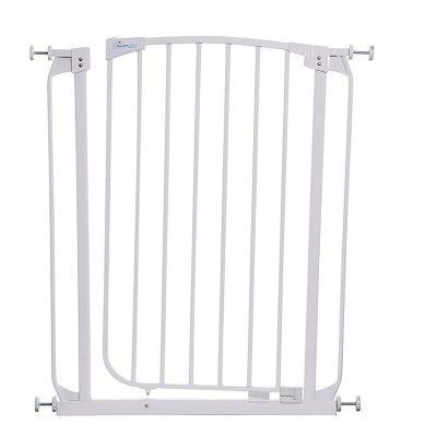 Photo 1 of KingSo Extra Wide Baby Gate Fences 36 Tall Adjustable Auto Close Pet Swing Door Outside Stairs Doorways Barriers WHITE