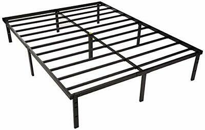 Photo 1 of Basics Heavy Duty Non-Slip Bed Frame with Steel Slats Easy Assembly - 14"H Full