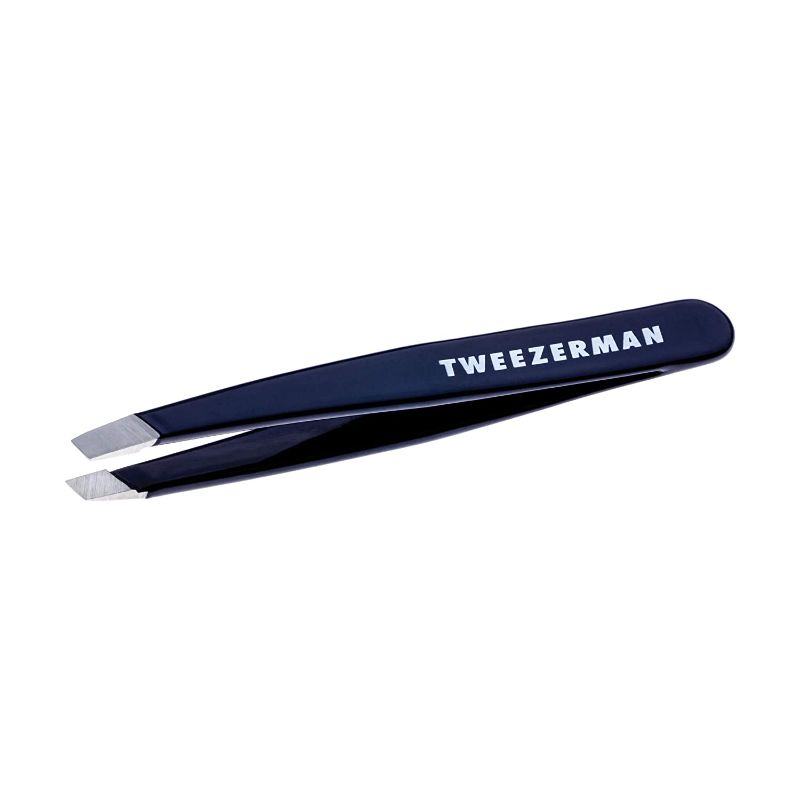 Photo 1 of 1 -Tweezerman Amazon Exclusive Evening Blue Mini Slant Tweezer
