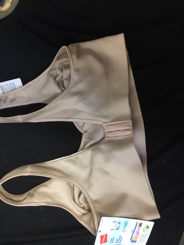 Photo 3 of Hanes SmoothTec Wirefree Bra Nude XL Women's
