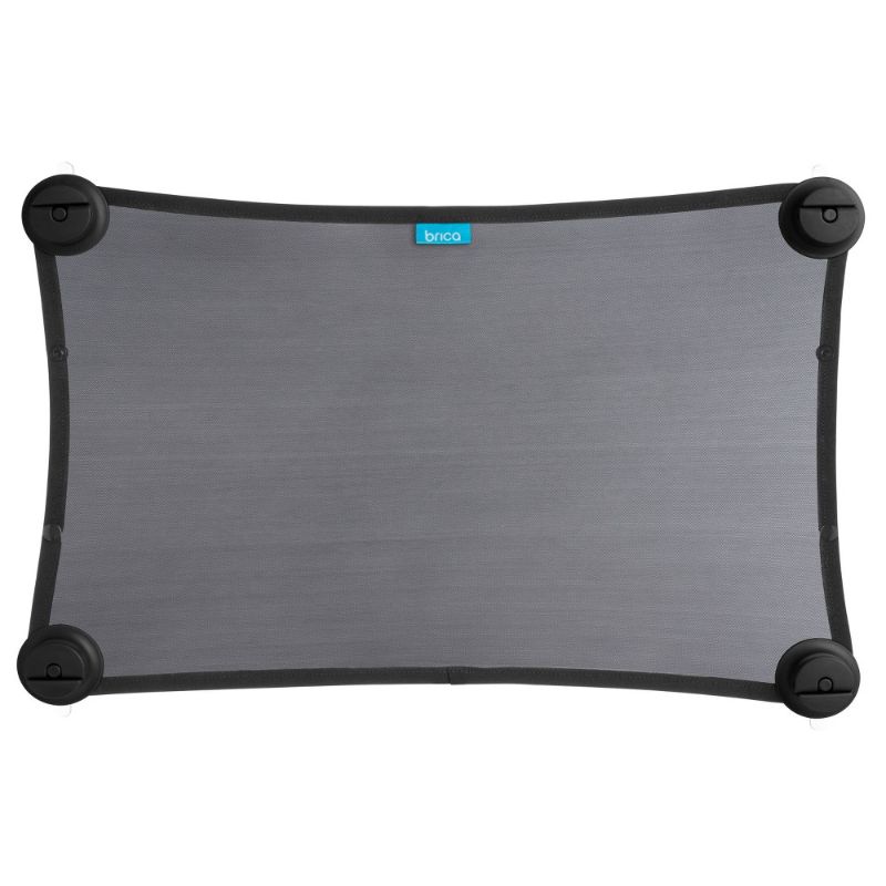 Photo 1 of Munchkin Brica Stretch to Fit Car Window Sun Shade, Helps Block Uva/Uvb Rays, Black Grey 27 in
