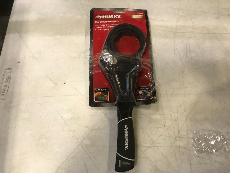 Photo 2 of Husky 8 in. Strap Wrench