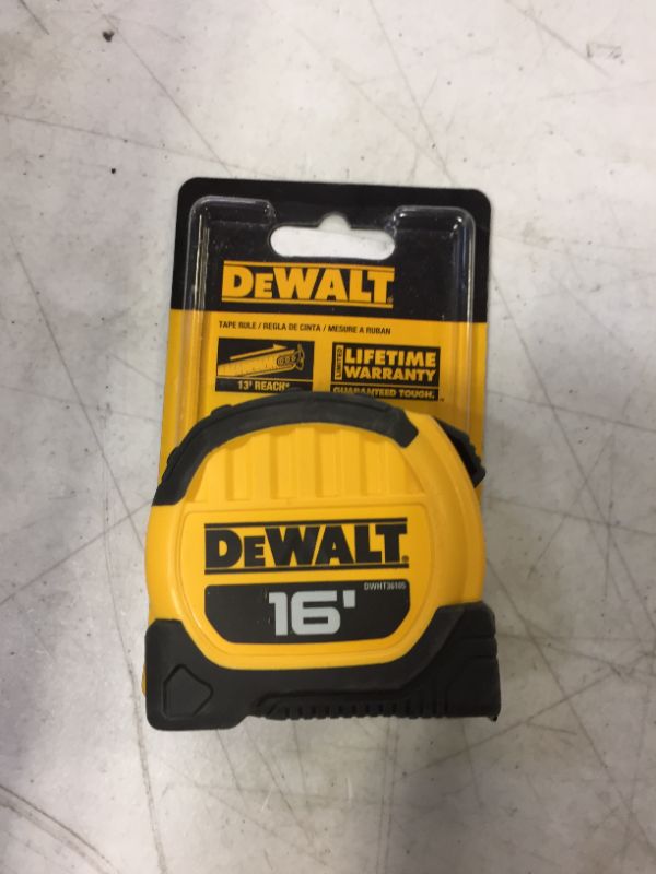 Photo 2 of Dewalt 16 Ft. X 1-1/8 In. Tape Measure Dwht36105s
