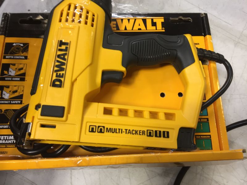 Photo 2 of DeWalt 5-in-1 Multi-Tacker and Brad Nailer