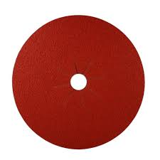 Photo 1 of 16 in. x 2 in. 12-Grit Sanding Disc 5 pack 
