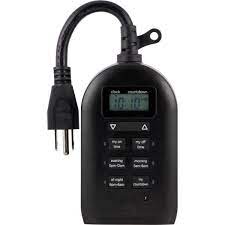 Photo 1 of Simple Set Plug-In Dual Digital Outdoor Timer with 2 Grounded Outlets
