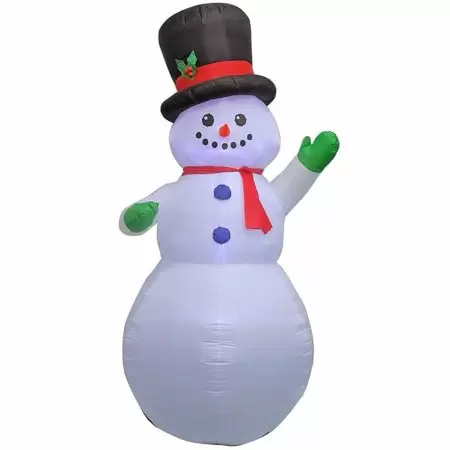 Photo 1 of 9 ft. Giant-Sized LED Inflatable Airblown-Snowman USED
