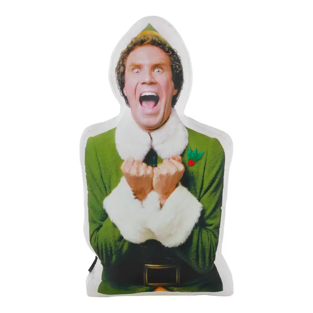 Photo 1 of 2.8 ft Pre-Lit LED Airblown-Photorealistic Buddy the Elf Christmas Car Buddy Inf
