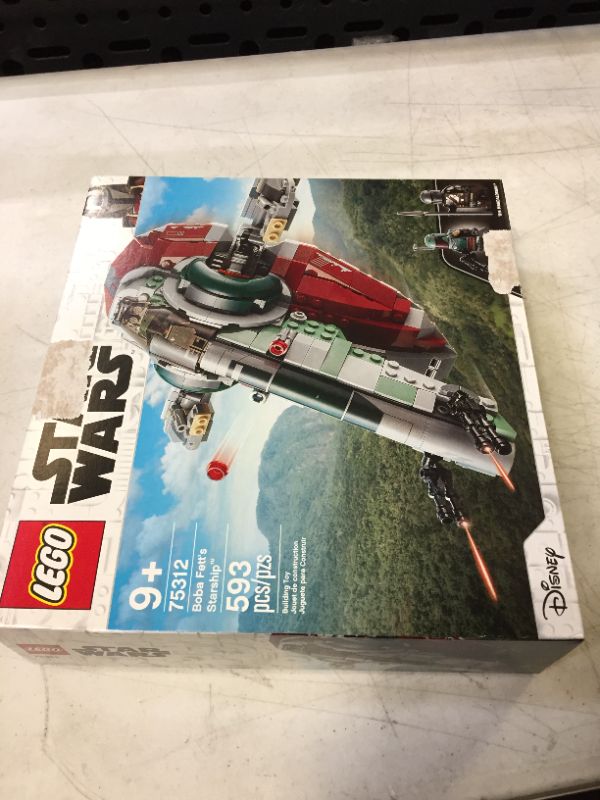 Photo 2 of LEGO Star Wars Boba Fett’s Starship 75312 Fun Toy Building Kit; Awesome Gift Idea for Kids; New 2021 (593 Pieces)

