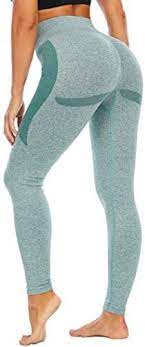 Photo 1 of RUNNING GIRL Butt Lift Leggings for Women, Workout Yoga Pants-Green-Small