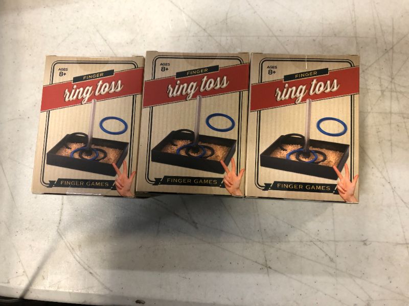 Photo 1 of Mini Finger Ring Toss Toy---SET OF 3---