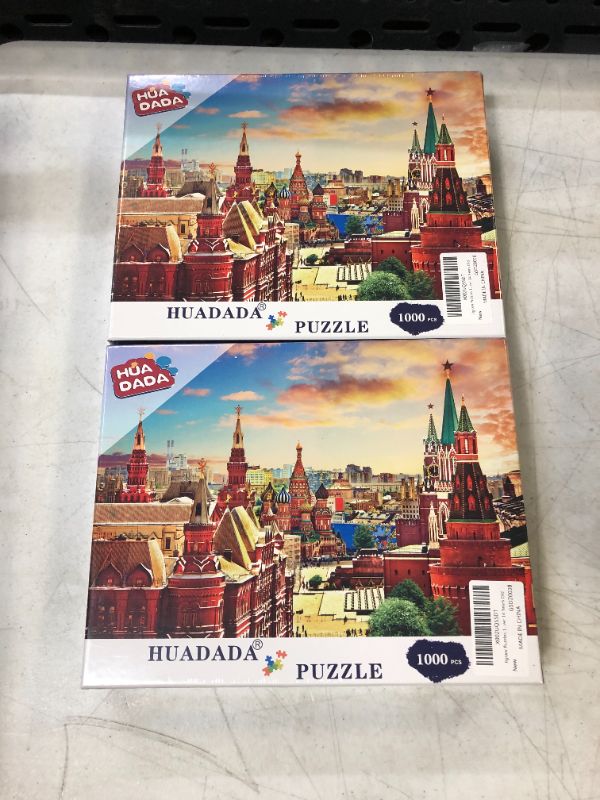 Photo 2 of Jigsaw Puzzles 1000 Pieces---SET OF 2----