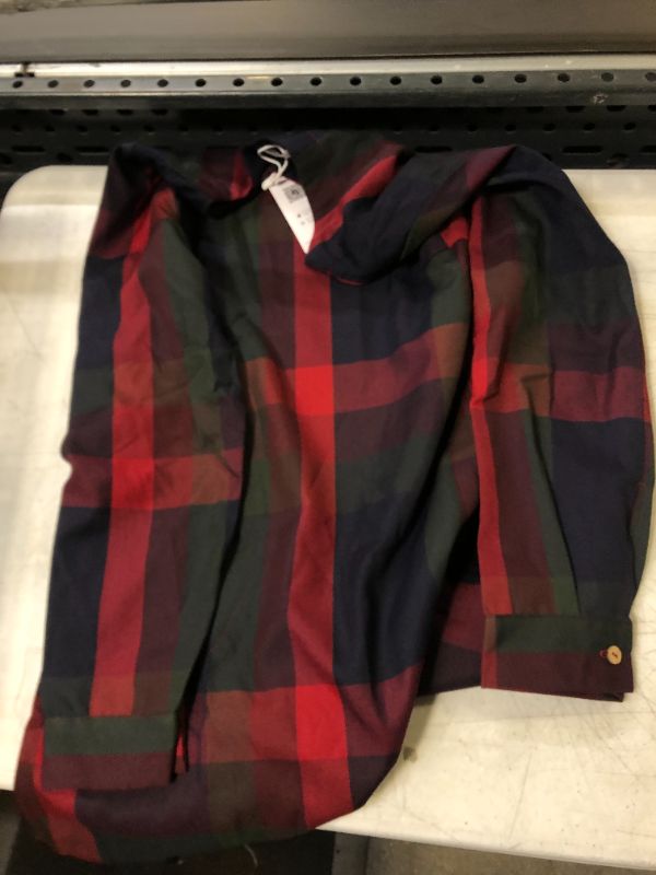 Photo 2 of CUPSHE Lady Leisure Plaid Dress-MEDIUM