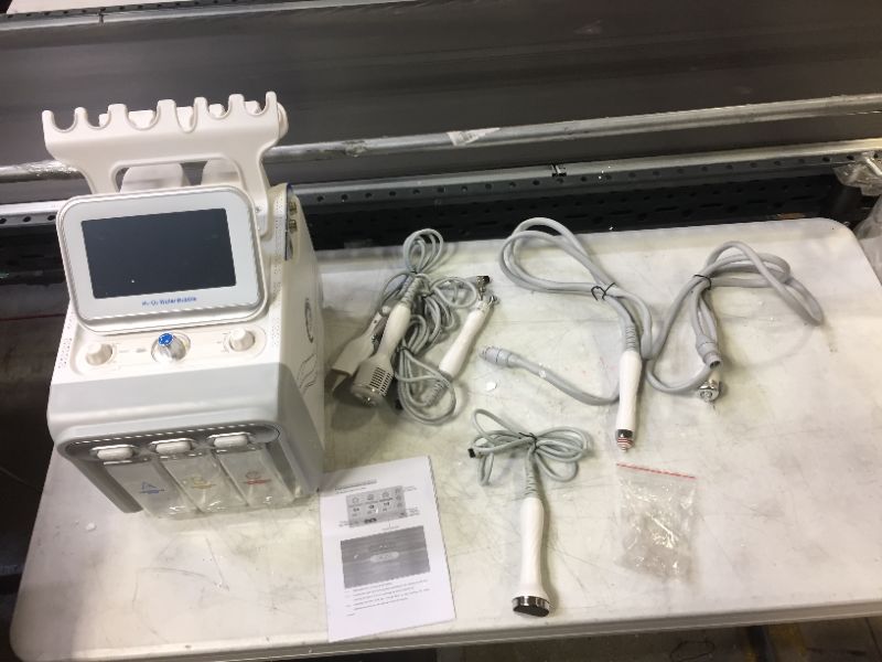 Photo 2 of 6 in 1 Hydra Dermabrasion Aqua Peel Clean Hydro Water Oxygen Jet Peel Machine (missing power cord unable to test)