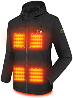 Photo 1 of PTAHDUS Women's Heated Jacket Soft Shell with Hand Warmer, with 7.4V Battery Pack
MEDIUM