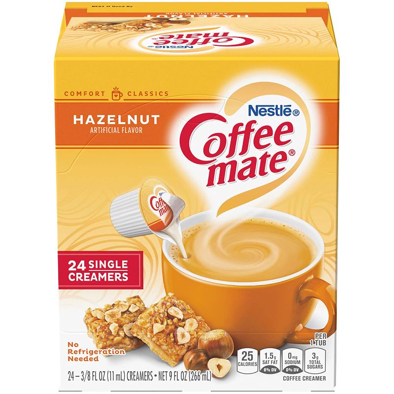 Photo 1 of COFFEE MATE Hazelnut Liquid Coffee Creamer 24 ct Box
