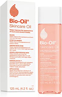 Photo 1 of Bio-Oil Skincare Oil, Body Oil for Scars and Stretchmarks, Serum Hydrates Skin, Non-Greasy, Dermatologist Recommended, Non-Comedogenic, For All Skin Types, with Vitamin A, E, 4.2 Fl Oz (Pack of 1)
4.2 Fl Oz (Pack of 1)
