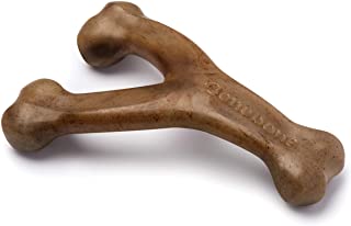 Photo 1 of Benebone Real Bacon Durable Wishbone Dog Chew Toy for Aggressive Chewers, Made in USA