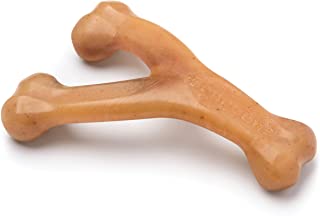 Photo 1 of Benebone Wishbone Durable Dog Chew Toy for Aggressive Chewers, Made in USA, Medium, Real Chicken Flavor