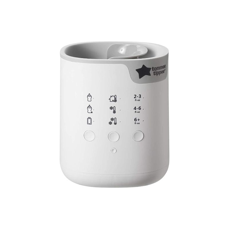 Photo 1 of New Tommee Tippee 3 in 1 Advanced Bottle & Pouch Warmer, Breast Milk Safe, Formula Safe, Accurate Temperature Control, BPA Free - White----- POWERS ON BUT UNABLE TO TEST 