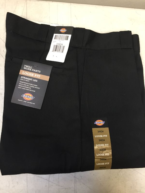 Photo 2 of Dickies Men's Loose Fit Double Knee Work Pant 34X34