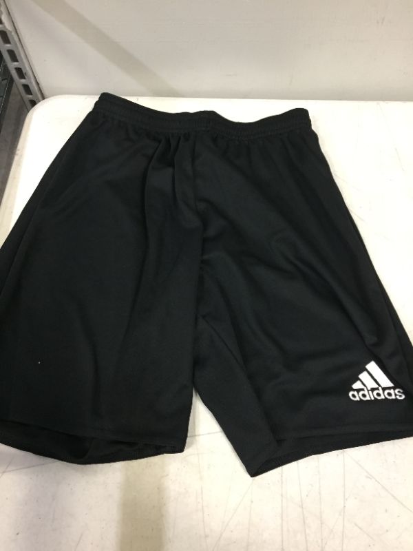 Photo 1 of BOYS XS ADDIDAS BASKET BALL SHORTS BLACK 