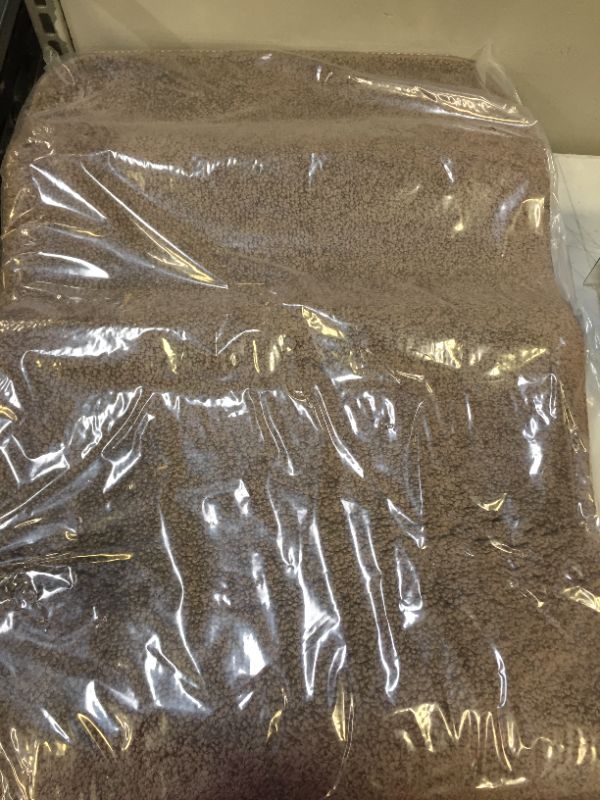 Photo 1 of 16X24 INCH BATHROOM RUG BROWN --INDOOR RUG ONLY 