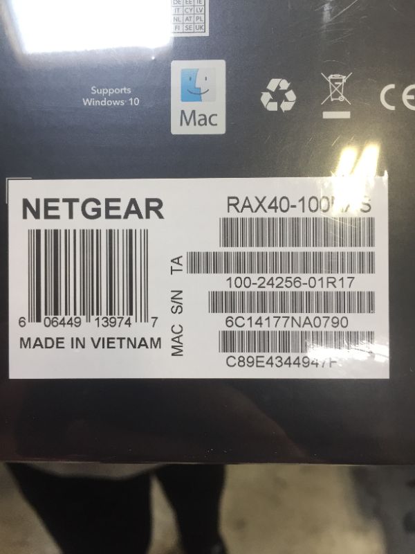 Photo 5 of ****FACTORY SEALED**** NETGEAR Nighthawk 4-Stream AX4 Wi-fi 6 Router (RAX40) – AX3000 Wireless Speed (Up to 3 Gbps) | 1,500 Sq Ft Coverage
