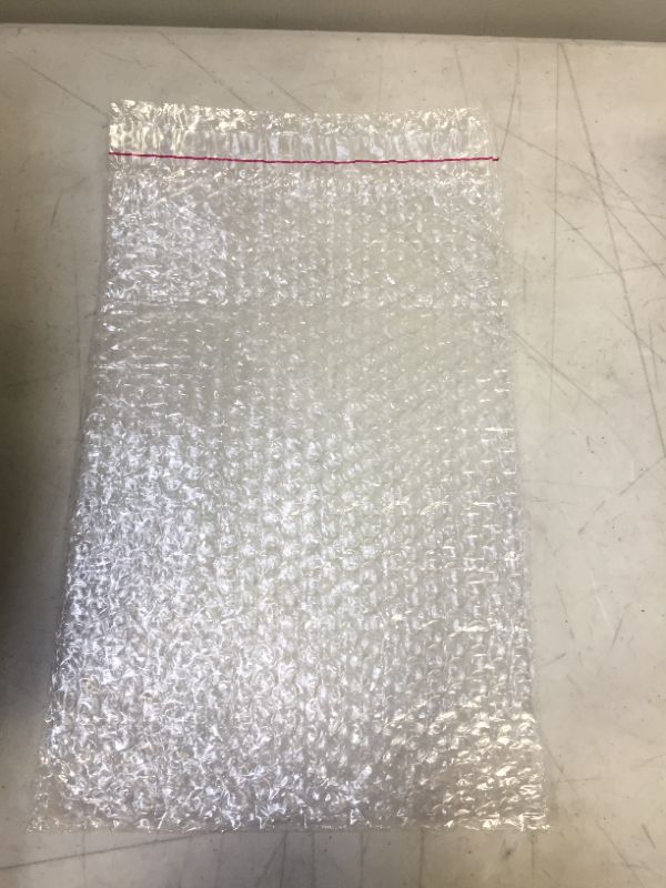 Photo 1 of 50 PC CLEAR BUBBLE WRAP BAG POUCHES 8X13INCH 