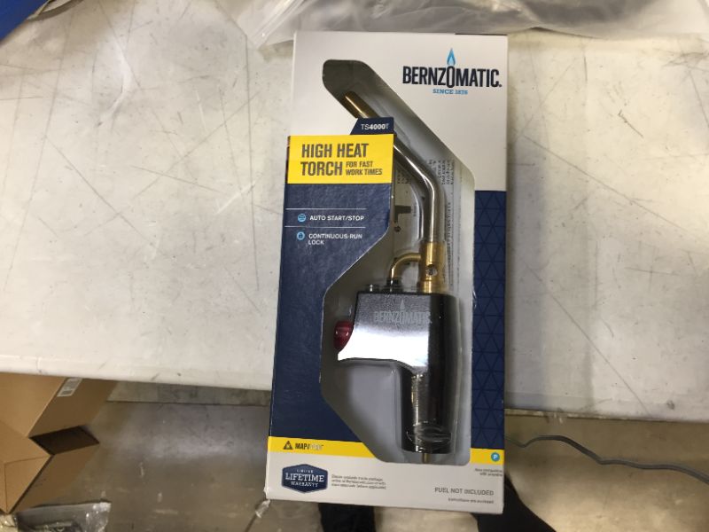 Photo 2 of Bernzomatic TS4000 Trigger Start Torch
