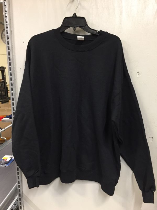 Photo 1 of HANES SWEATSHIRT BLACK XL UNISEX