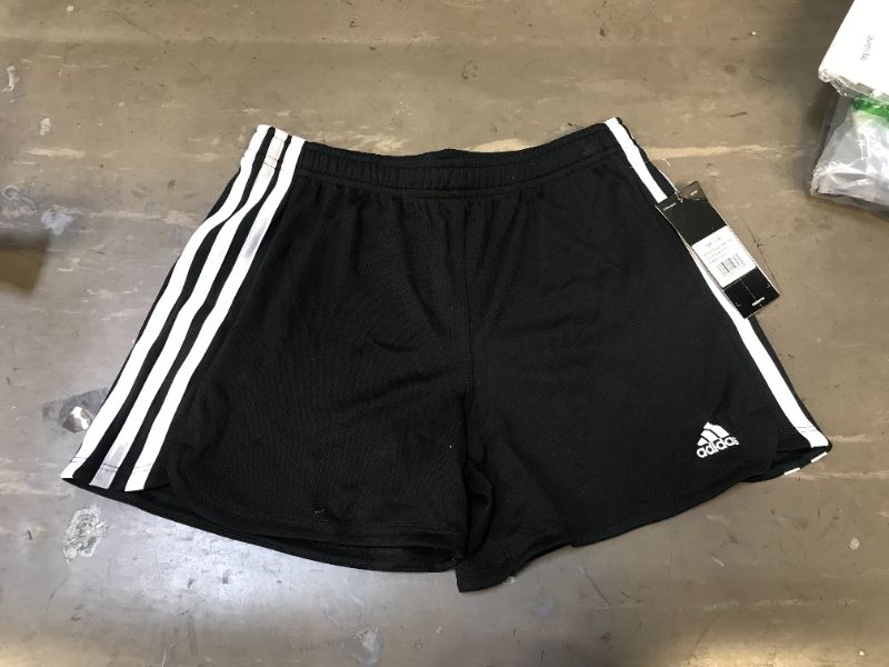 Photo 1 of adidas Girls' Big Athletic Shorts (L)
