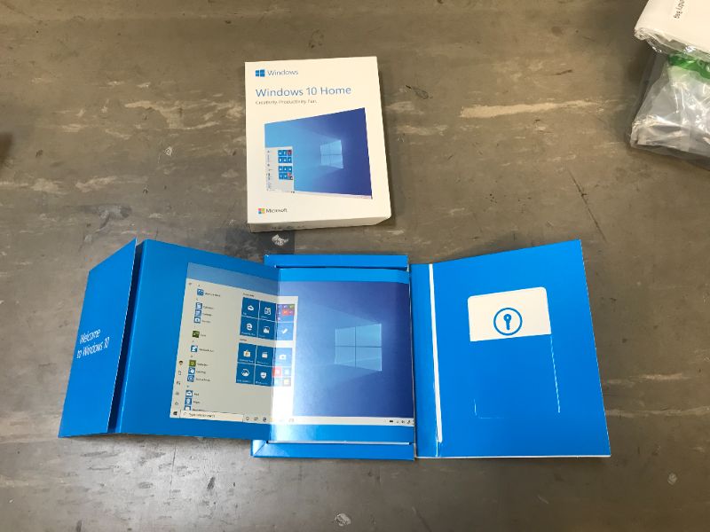 Photo 1 of Windows 10 Home - English - Blue
