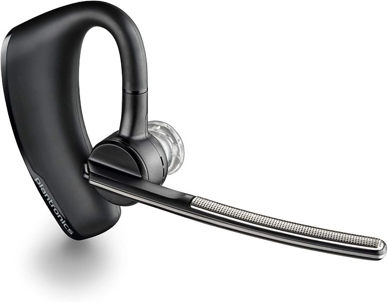 Photo 1 of Plantronics - Voyager Legend (Poly) - Bluetooth Single-Ear (Monaural) Headset - Connect to your PC, Mac, Tablet and/or Cell Phone - Frustration Free Packaging - Noise Canceling
