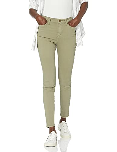 Photo 1 of Amazon Brand - Daily Ritual Women's High-Rise Skinny-Colored Denim, Sage, 25 Long