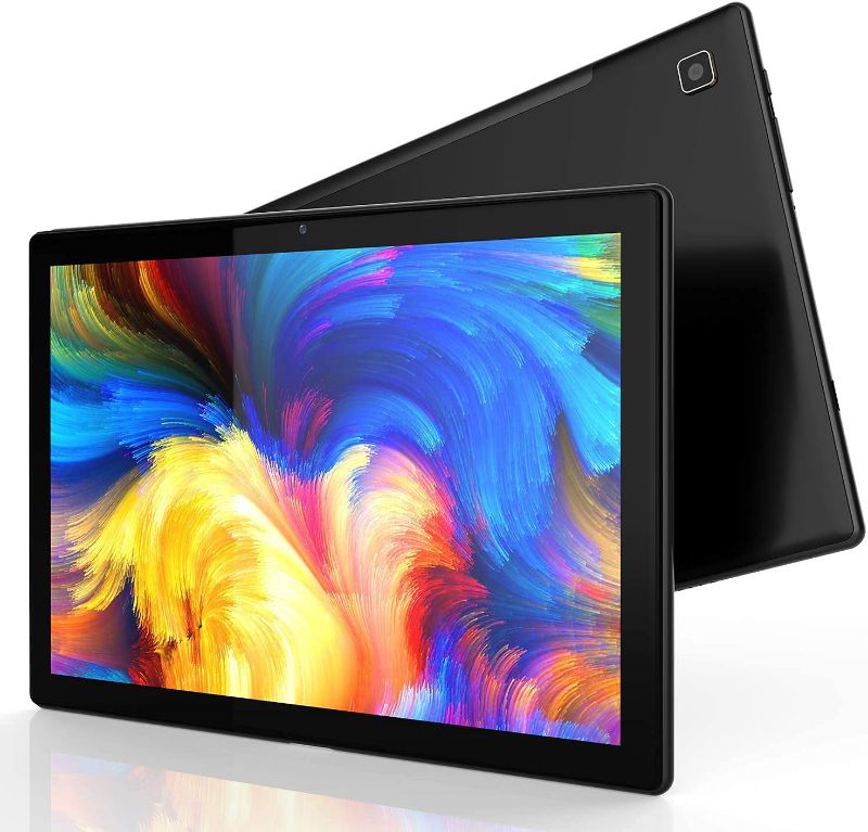 Photo 1 of Android Tablet 10 Inch, 1080p Full HD Display, 1920x1200 IPS Touchscreen, Octa-Core Processor, 4GB RAM, 64GB Storage, 128GB Expand, 5G/2.4G WiFi, 8MP+2MP Camera, GPS, Bluetooth 5.0, FM, Metal Body
