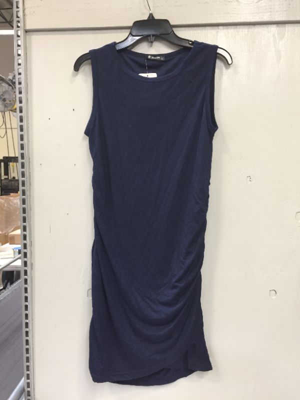 Photo 1 of BTFBM WOMENS TANK SLIM DRESS NAVY BLUE 
SIZE MEDIUM