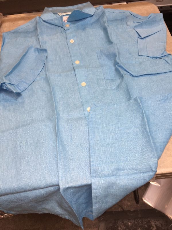 Photo 1 of 28 PALMS BLUE MENS SHIRTS STANDARD FIT MEDIUM