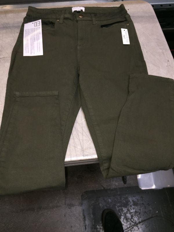 Photo 1 of DAILYA RITUAL WOMENS DEMIN PANTS GREEN 28/S